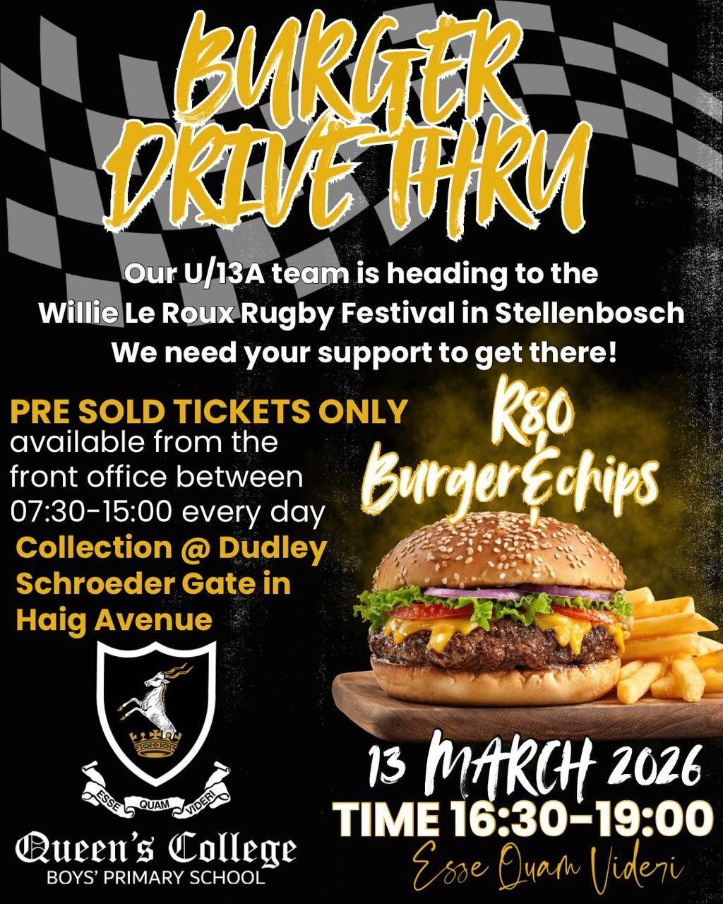 Queens Burger Drive Thru